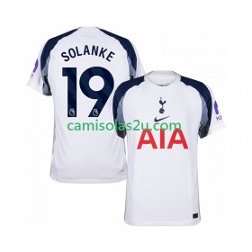 Camisolas de futebol Tottenham Hotspur Solanke 19 Equipamento Principal 2025/26 Manga Curta